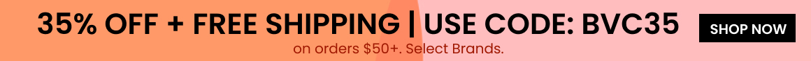 35% off Select Brands + Free Shipping